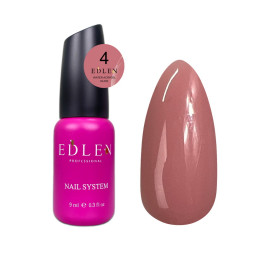 Рідкий гель Edlen Professional Water Acrygel Nude 04 теплий беж 9 мл