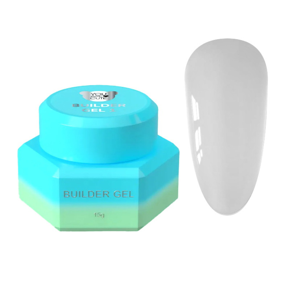 Гель для наращивания You Are Cute Builder Gel 01 прозрачный 15 мл