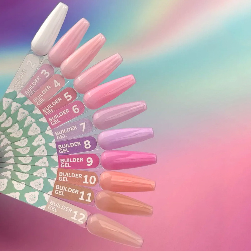 Гель для наращивания You Are Cute Builder Gel 12 светлый бежевый 15 мл