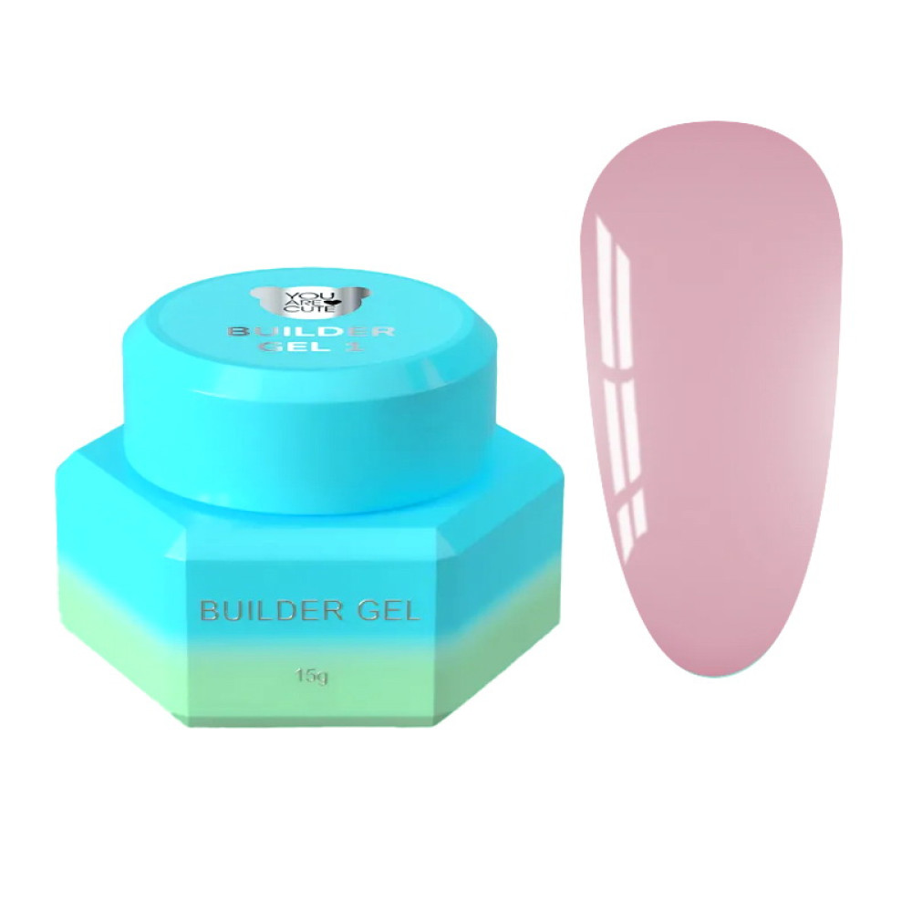 Гель для наращивания You Are Cute Builder Gel 05 светлый розовый 15 мл