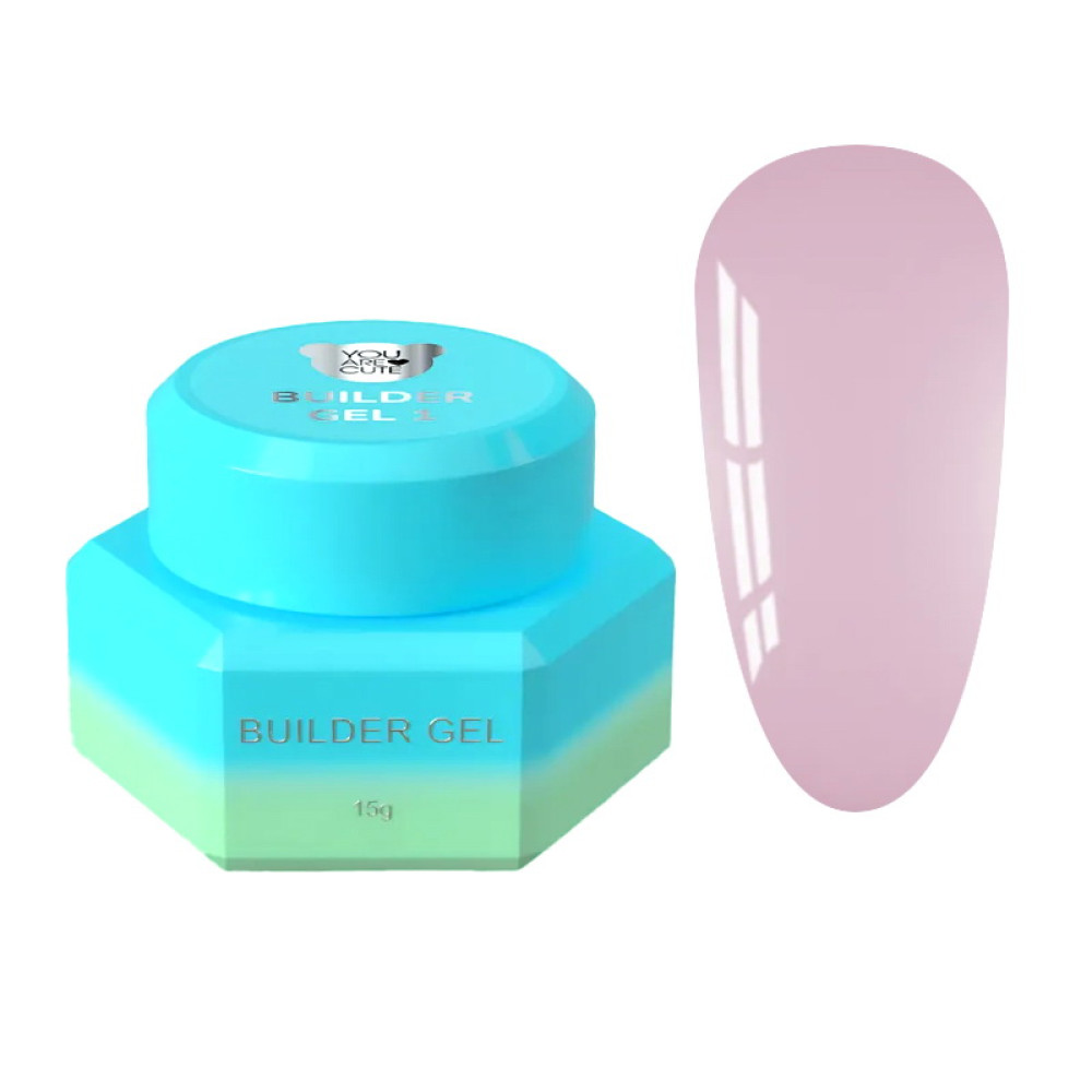 Гель для наращивания You Are Cute Builder Gel 07 дымчато-сиреневый 15 мл