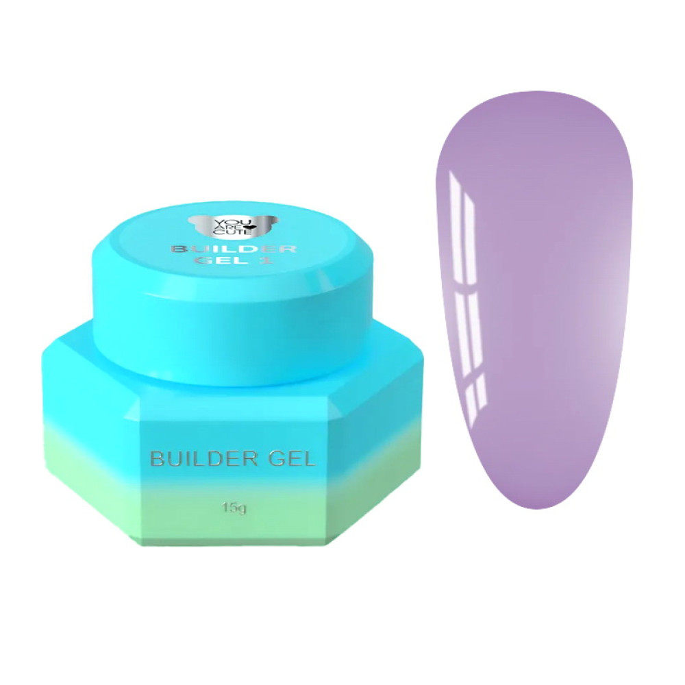 Гель для наращивания You Are Cute Builder Gel 08 сиреневый 15 мл