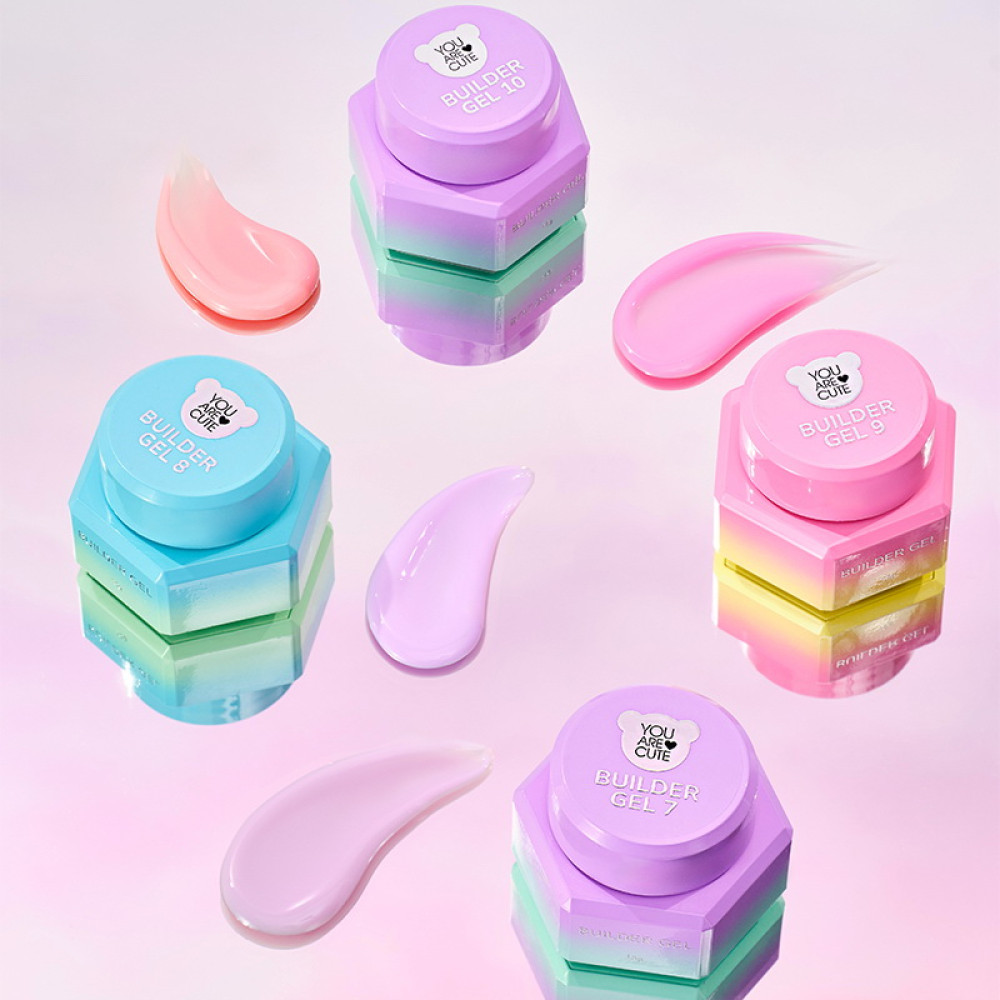 Гель для наращивания You Are Cute Builder Gel 08 сиреневый 15 мл