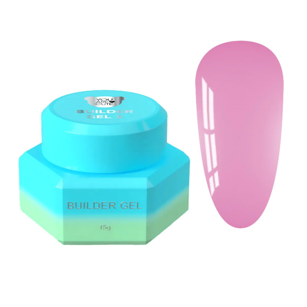 Гель для наращивания You Are Cute Builder Gel 09 розовый 15 мл