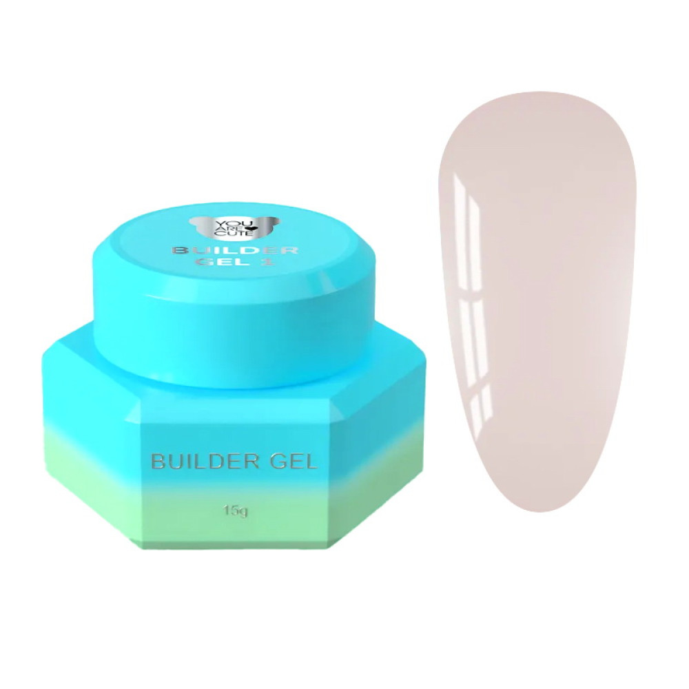 Гель для наращивания You Are Cute Builder Gel 12 светлый бежевый 15 мл