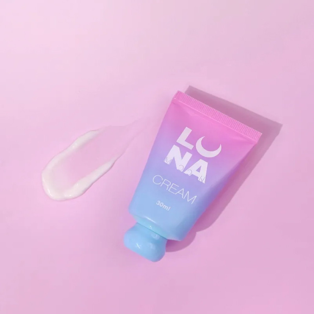 Крем для рук Luna Hand Cream Strawberry Dessert ламелярный увлажняющий с ароматом клубники со сливками 30 мл