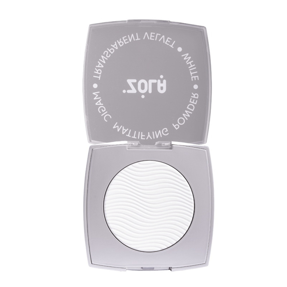 Пудра для лица ZOLA Magic Mattifying Powder Transparent Velvet White матирующая 5 г