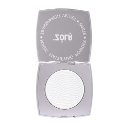 Пудра для лица ZOLA Magic Mattifying Powder Transparent Velvet White матирующая 5 г