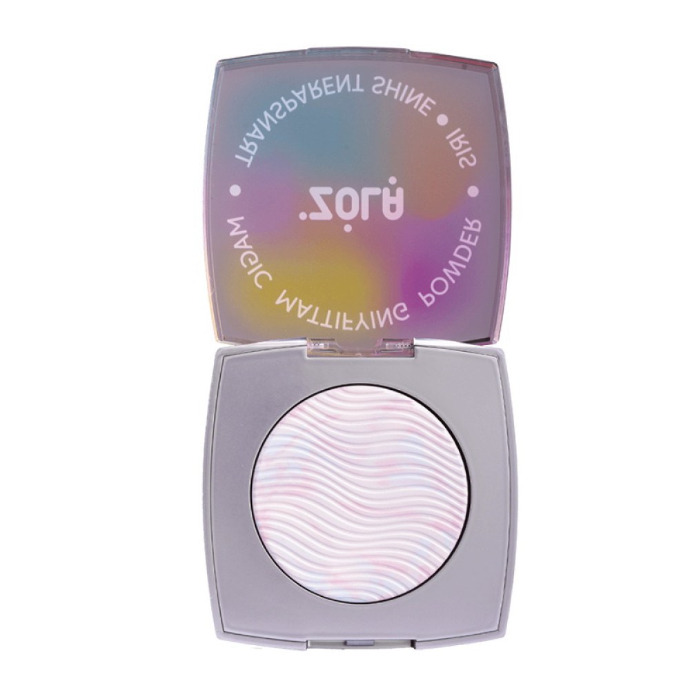 Пудра для лица ZOLA Magic Mattifying Powder Transparent Shine Iris матирующая 5  г