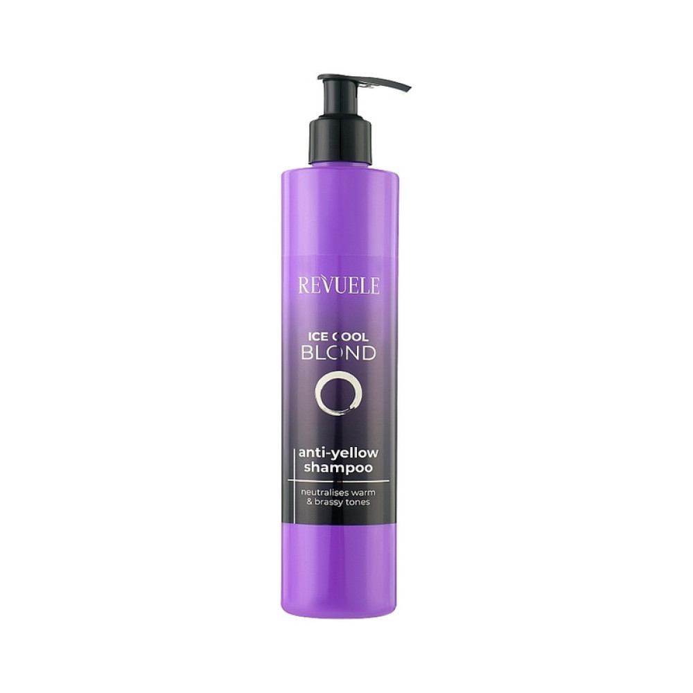 Шампунь для волосся Revuele Ice Cool Blond Anti-Yellow Shampoo нейтралізація жовтизни 335 мл