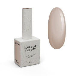 База камуфлююча Nails Of The Day Cover Base New Formula Light Pigment 43 напівпрозорий бежевий 10 мл
