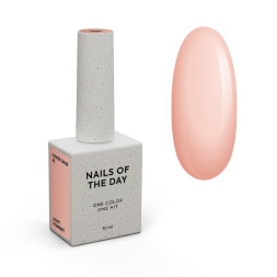 База камуфлююча Nails Of The Day Cover Base New Formula Light Pigment 45 напівпрозорий нюдовий 10 мл