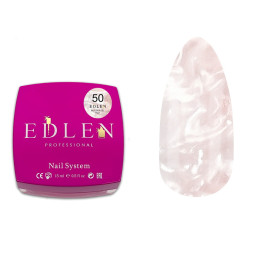 Гель будівельний Edlen Professional Builder Gel Pearl 50 з перламутровим ефектом 15 мл