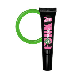 Гель для дизайну Adore Professional Funky Art 3D Gel 15 Lime Glass без липкого шару лаймовий вітраж 15 мл