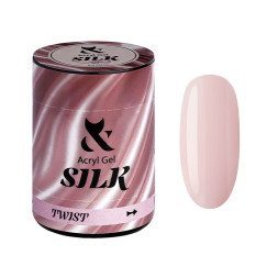 Акрил-гель F.O.X Aсryl Gel Silk 002 світло-рожевий 20 мл