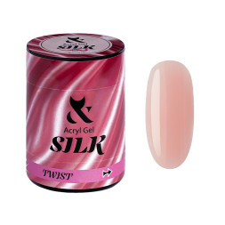 Акрил-гель F.O.X Aсryl Gel Silk 003 середньо-рожевий 20 мл