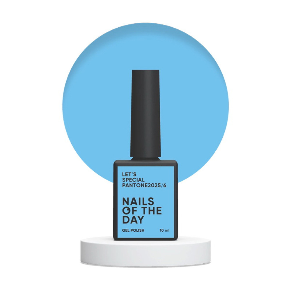 Гель-лак Nails Of The Day Lets Special Pantone2025/6 яркий голубой 10 мл