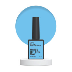 Гель-лак Nails Of The Day Lets Special Pantone2025/6 яскравий блакитний 10 мл