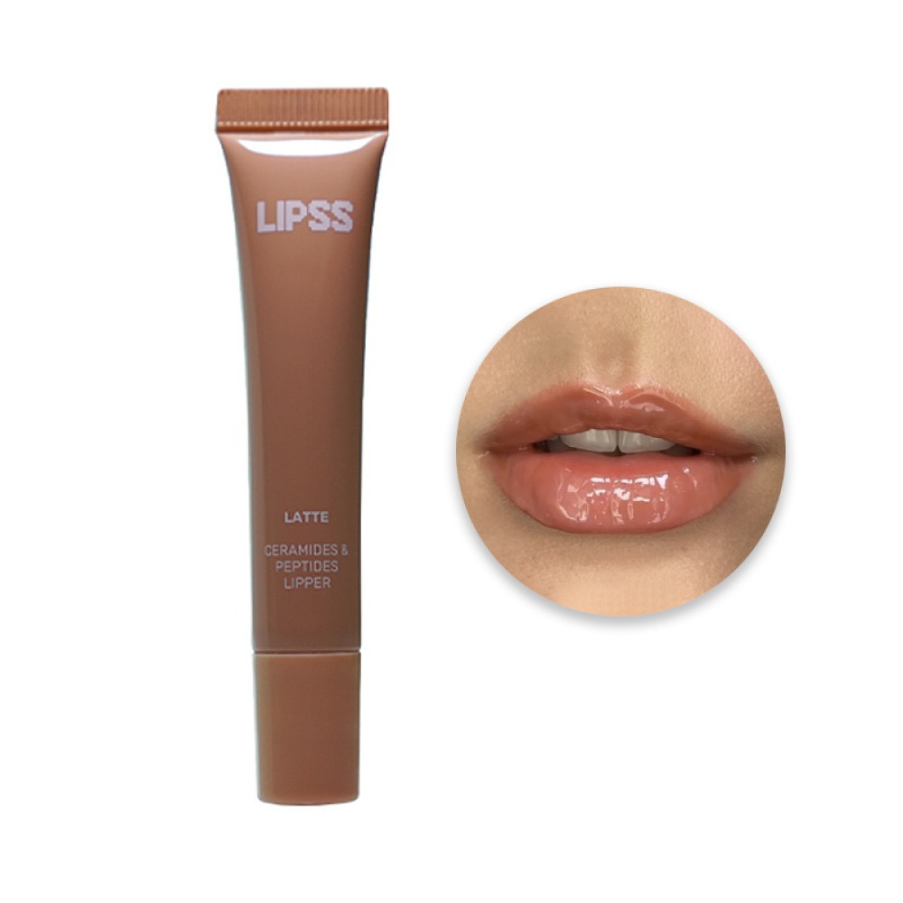 Блиск для губ Lipss Lipper Latte лате 8 мл