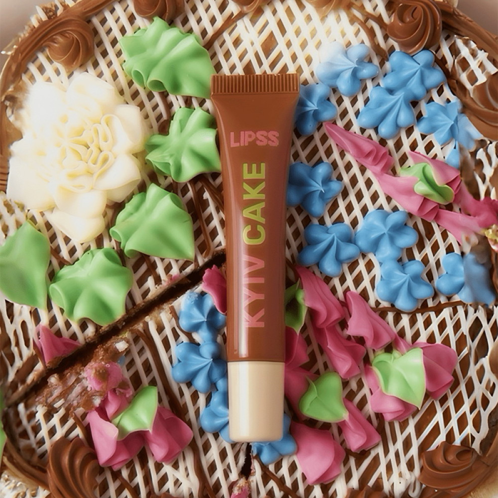 Блиск для губ Lipss Lipper Kyiv Cake київський торт 8 мл