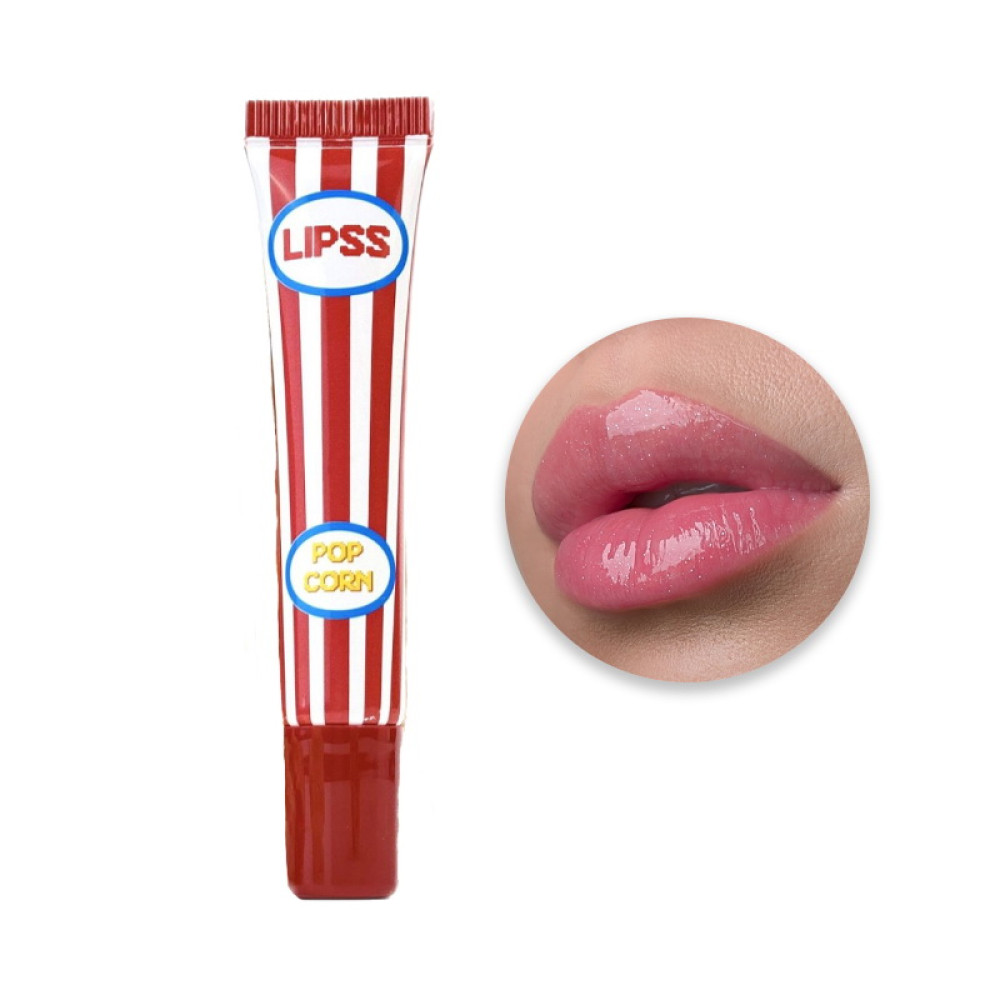 Блиск для губ Lipss Lipper Popcorn солодкий попкорн 8 мл
