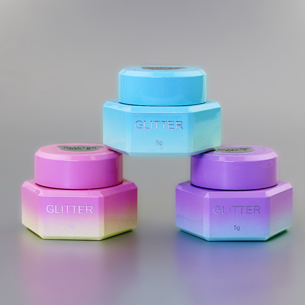 Гель для дизайна You Are Cute Glitter Gel 01 с разноцветным глиттером разной формы и размера 5 мл Гель для дизайна You Are Cute Glitter Gel 01 с разноцветным глиттером разной формы и размера 5 мл