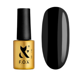 Топ для гель-лаку без липкого шару F.O.X Top Black чорний 7 мл
