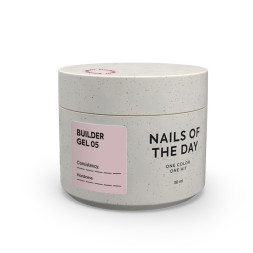 Гель строительный Nails Of The Day Builder Gel 05 светло-коричневый 30 мл