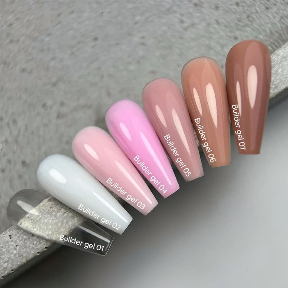 Гель будівельний Nails Of The Day Builder Gel 06 коричневий 30 мл