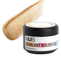 Гель моделирующий NUB Starlight Builder Gel 03 светоотражающий 12 мл