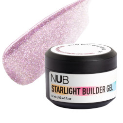 Гель моделирующий NUB Starlight Builder Gel 06 светоотражающий 12 мл