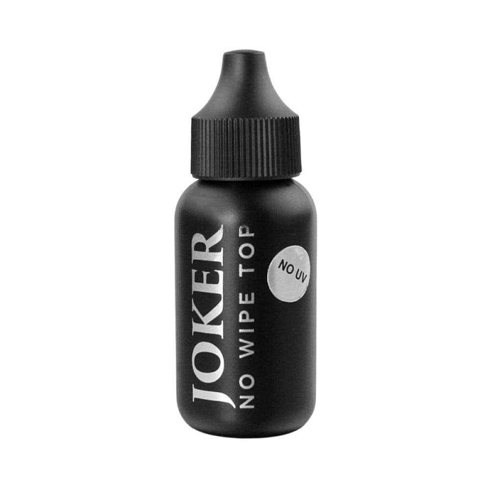 Топ для гель-лаку без липкого шару LUXTON Joker Top No Wipe No UV Filters без УФ фільтра 30  мл