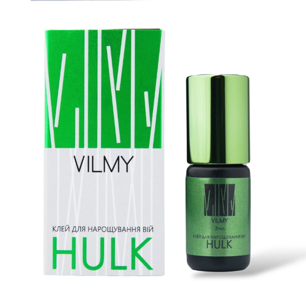 Клей для нарощування вій Vilmy Hulk чорний 3 мл
