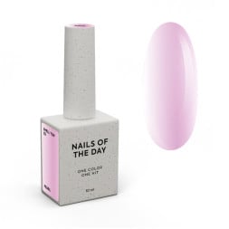Топ перлинний без липкого шару Nails Of The Night Shell Top 03 з рожевим втиранням 10 мл