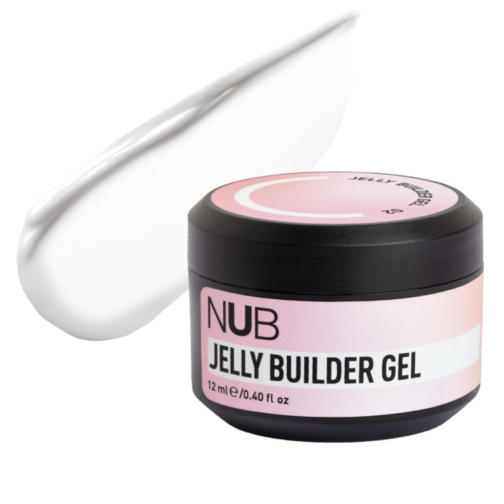 Гель-желе моделюючий NUB Jelly Builder Gel 02 білий 12 мл