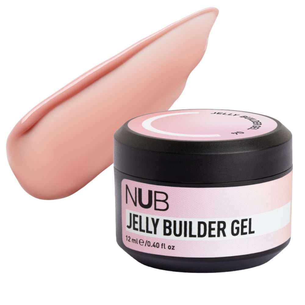 Гель-желе моделюючий NUB Jelly Builder Gel 04 мякий персиково-бежевий 12 мл