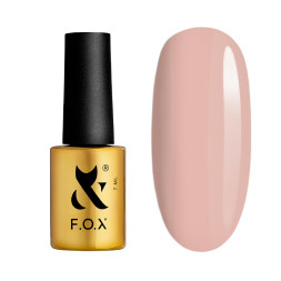 Гель-лак F.O.X Mocha Mousse 102 чистий беж 7 мл