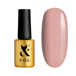 Гель-лак F.O.X Mocha Mousse 103 нюдовий із легкою рожевинкою 7 мл