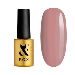 Гель-лак F.O.X Mocha Mousse 104 пастельний рожевий з молочною ноткою 7 мл
