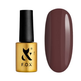 Гель-лак F.O.X Mocha Mousse 108 ідеальний класичний шоколад 7 мл