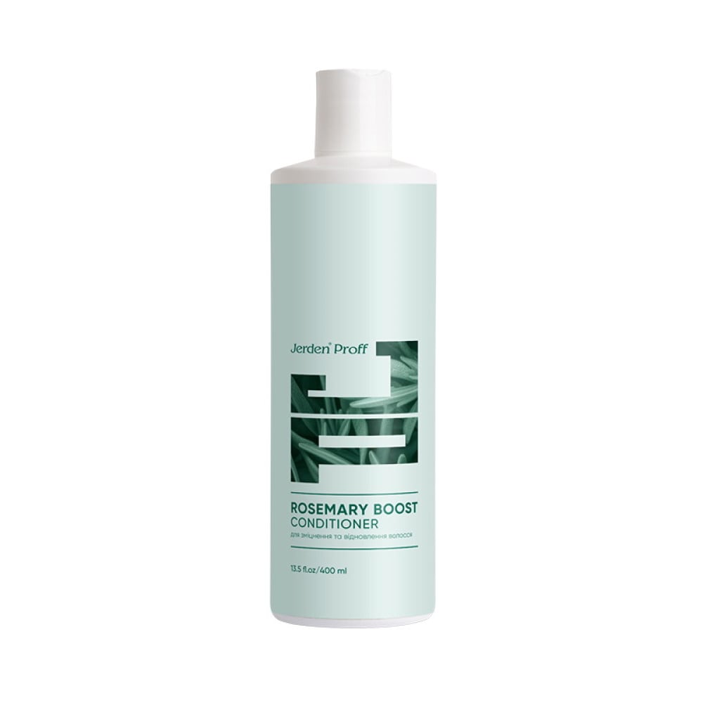 Кондиціонер для волосся Jerden Proff Rosemary Boost зміцнюючий і відновлюючий з розмариновою олійкою 400 мл