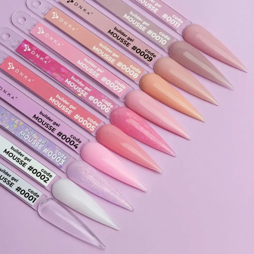 Гель для моделювання DNKa Builder Gel Mousse 0005 приглушений рожевий 15 мл