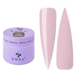 Гель для моделирования DNKa Builder Gel Mousse 0010 серо-сиреневый нюд 15 мл