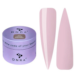 Гель для моделирования DNKa Builder Gel Mousse 0010 серо-сиреневый нюд 30 мл
