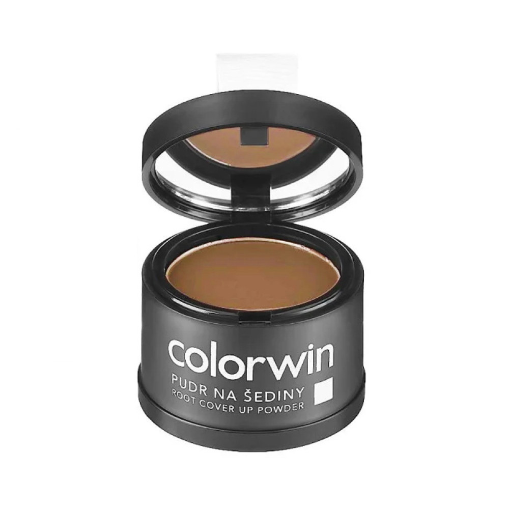 Пудра Colorwin Root Cover Up Powder Light Brown для маскування сивини світло-коричнева 3.2 г