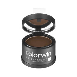 Пудра Colorwin Root Cover Up Powder Dark Brown для маскування сивини темно-коричнева 3.2 г