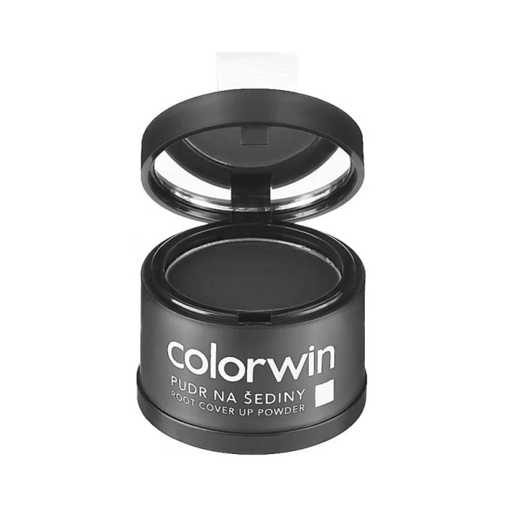Пудра Colorwin Root Cover Up Powder Black для маскування сивини чорна 3.2 г