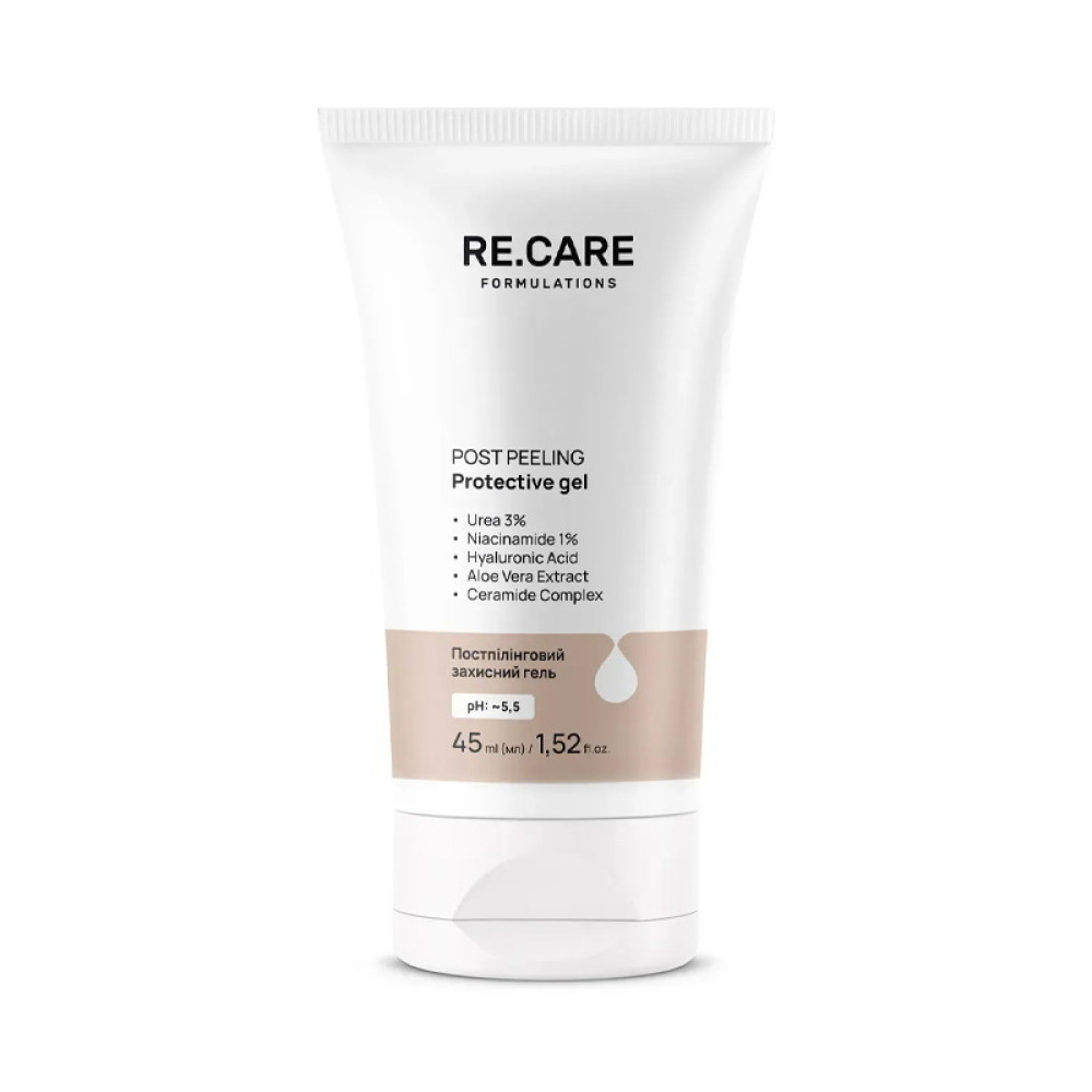 Постпілінговий гель RE.CARE Post Peeling Protective Gel захисний з сечовиною 3% 45 мл