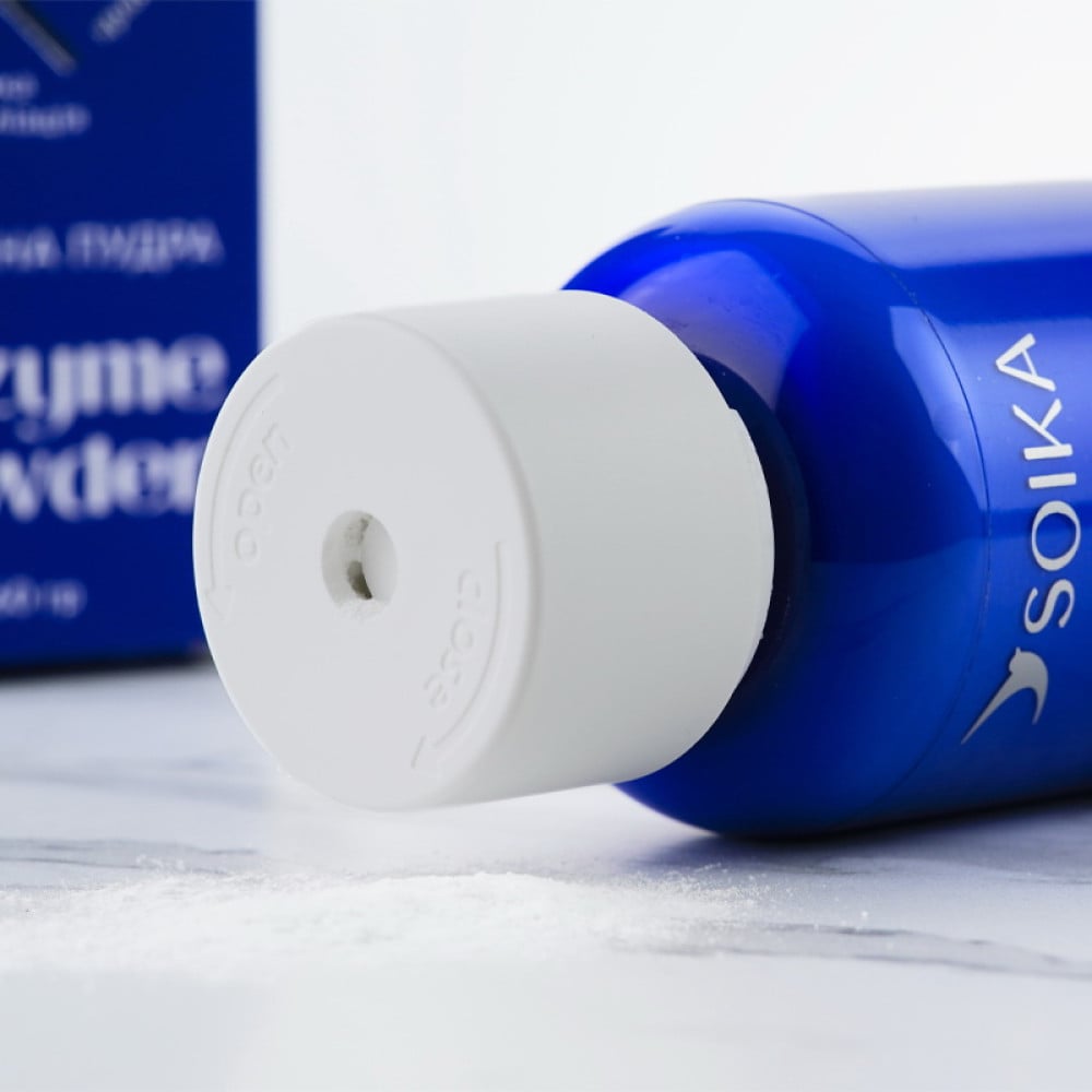 Пудра ензимна для вмивання Soika Enzyme Powder з екстрактом центелли азіатської та алоє 60 г