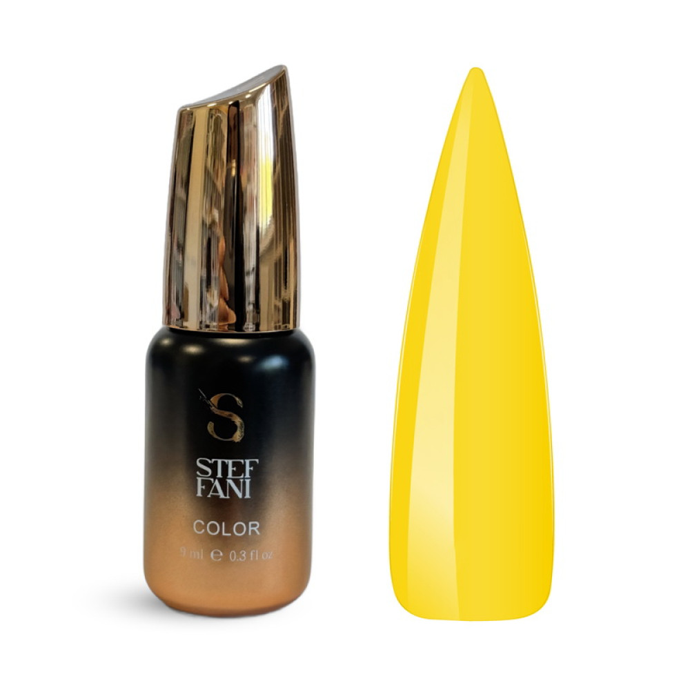 Гель-лак Steffani Color Gel Polish 43 теплий жовтий 9 мл